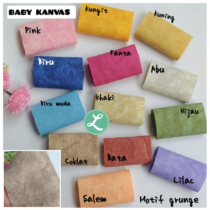 BABY KANVAS MOTIF / BABY KANVAS GRUNGE