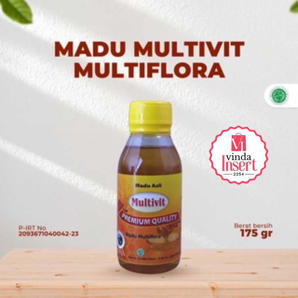 

MADU MULTIFLORA MULTIVIT || MADU MURNI 100%
