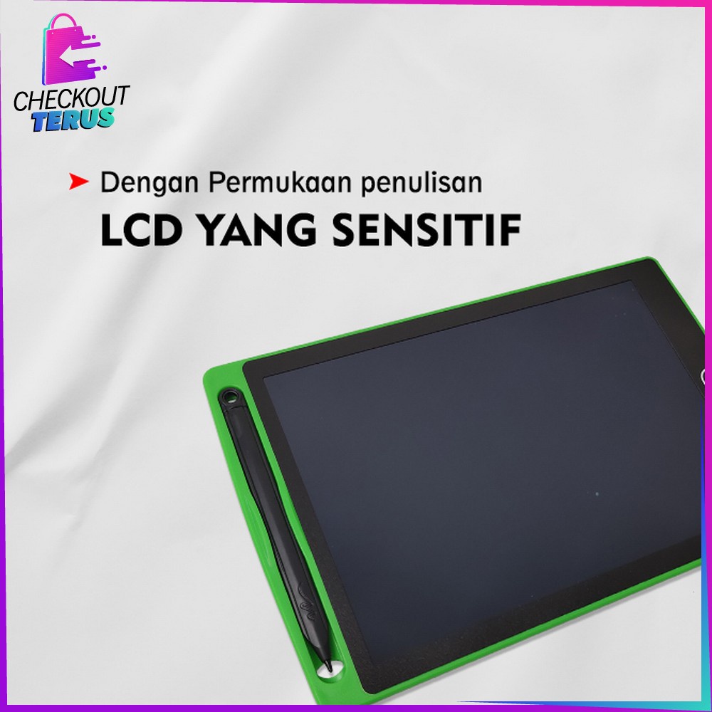CT M298 LCD Writing Tablet 8.5inch Mainan Papan Tulis Hapus Board Tab Mainan Edukasi Anak Alat tulis Papan Pen Gambar Lukisan