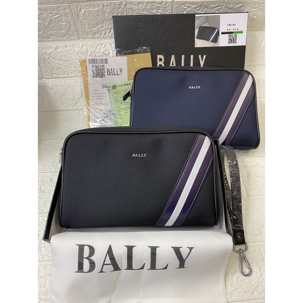 Tas handbag pria bally import pouch bag pria wanita branded