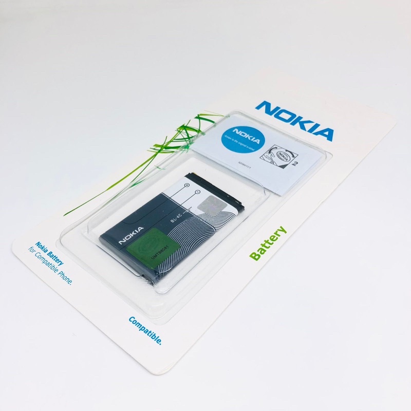 grosir smoll baterai ori nokia bl4c bl5c pack panjang kualitas double ic BL-4C BL-5C