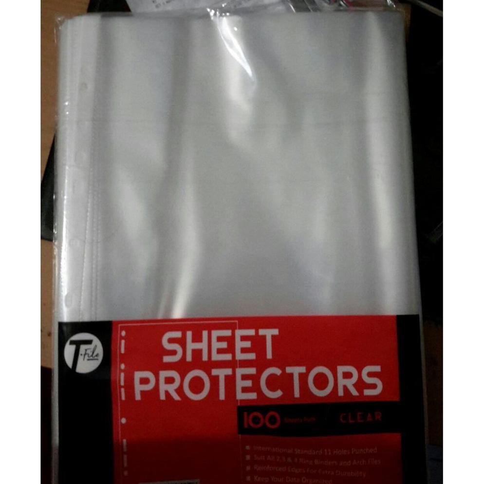 

T-FILE SHEET PROTECTOR F4 / PP POCKET (100 PC) TERLARISS...,,,,,