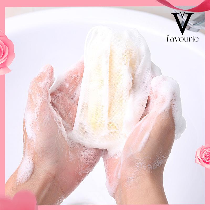 CODFoaming Mesh Pembersih Wajah Cleansing Mesh Handmade Soap Mesh Bag-FA
