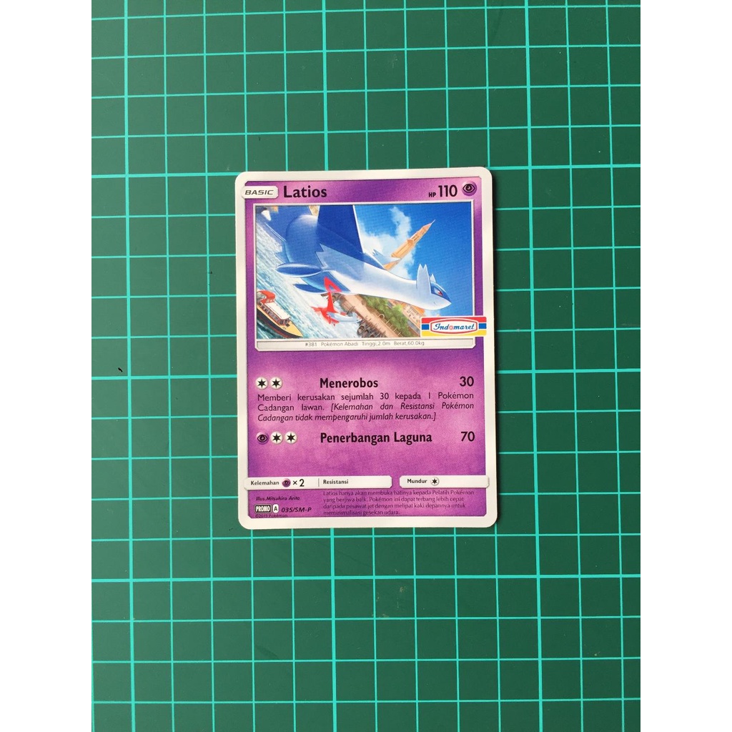 Latios Promo Indomaret Kartu Pokemon TCG Indonesia