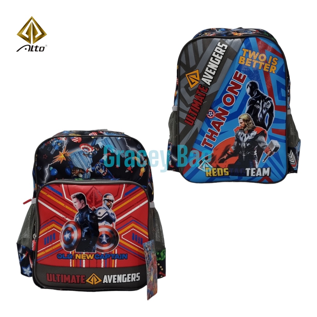 GB-40577A/40777A Tas Ransel Anak Alto Super Heroes