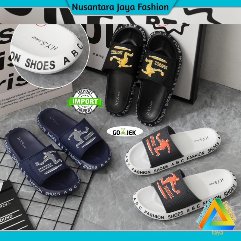 Sandal Pria Cowok Selop Sporty Terbaru 2026