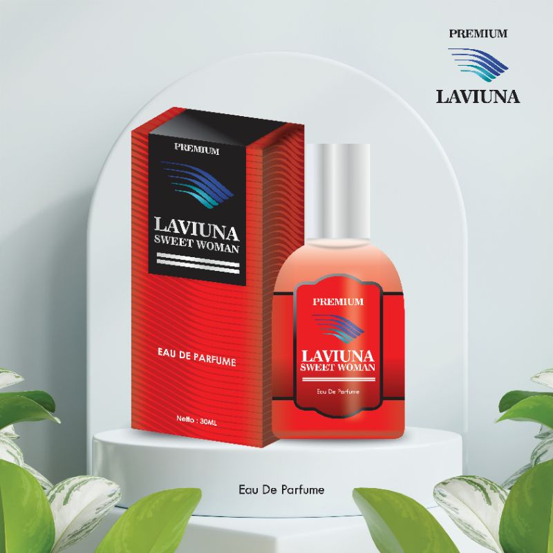 PARFUM GARUDA INDONESIA LAVINA EAU DE TOILETTE LAVINA SWEET WOMAN RED 30 ml Box Segel