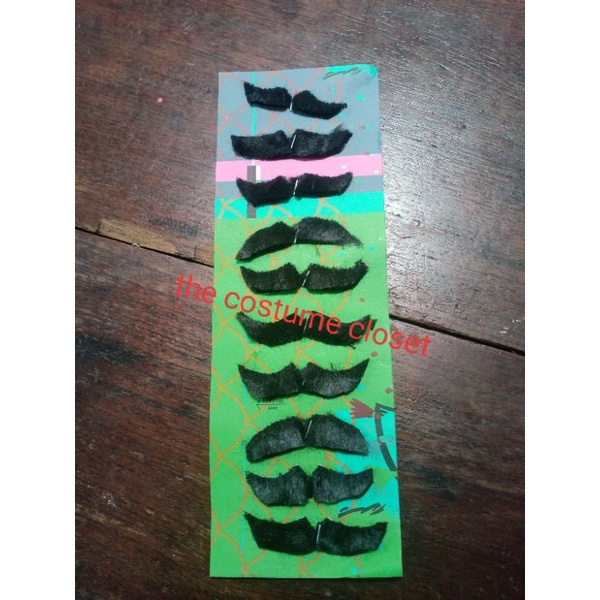 mustaches 10 pcs (kumis)