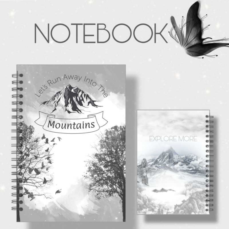 

Notebook Explore Journal Mountain Jurnal Buku Agenda Naik Gunung