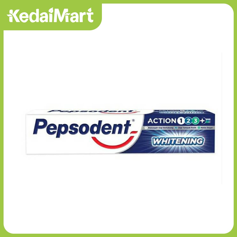 Pepsodent Pasta Gigi Action 123 + Whitening Tub 190 Gram