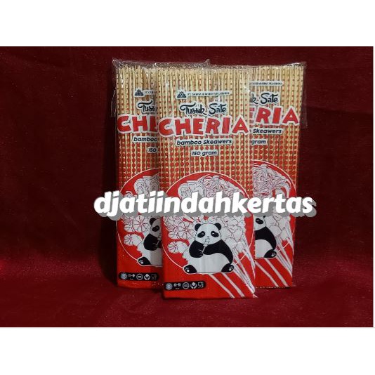 PROMO!!!!TUSUK SATE CHERIA KEMASAN 150 GRAM