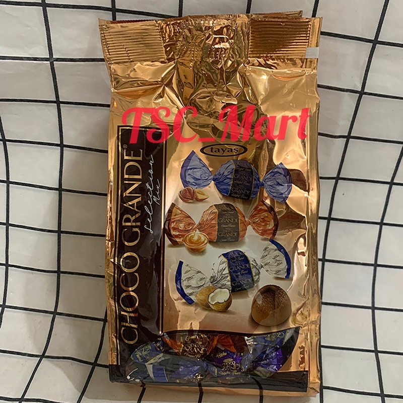 

Cokelat Tayas Choco Grande 400gr / Tayas / Choco / Grande / 400gr / Chocolate / cokelat / coklat / selection / mix