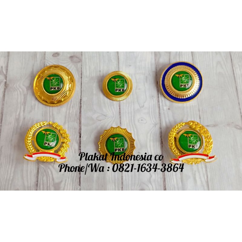 Pin Partai PKB | Pin PKB | Pin Logam PKB | Souvenir Pin Partai