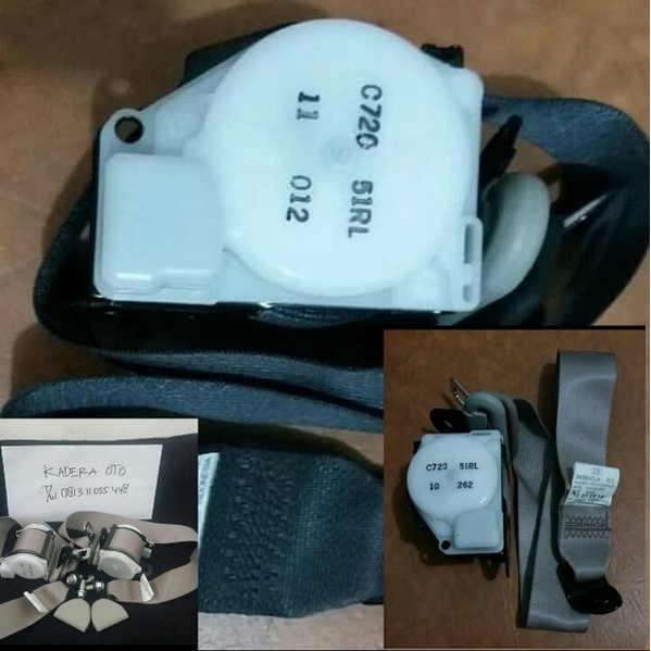 Safety Belt Apv Otomatis 2Pcs Copotan Mobil Baru