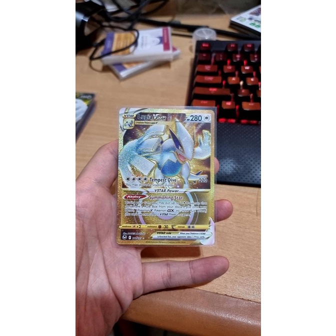 Lugia VSTAR - 211/195 - Secret Rare Sword & Shield: Silver Tempest Sin