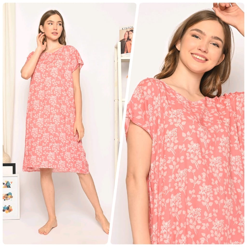 BAJU TIDUR DASTER RAYON LENGAN BALI HABEL