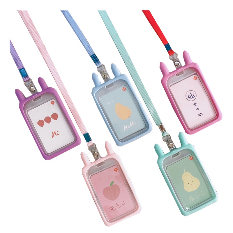 Serenity ID Holder Lucu  / Tempat Foto / Tempat Kartu Polos Import - IDH01