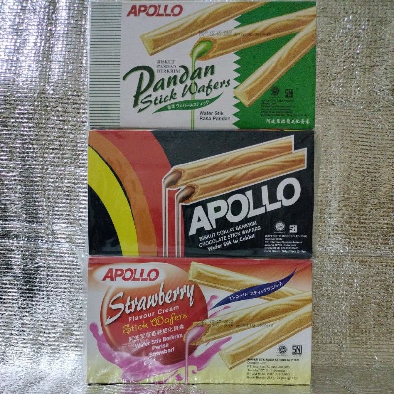 APOLLO STICK WAFER ( 11 gr x 24 pcs )