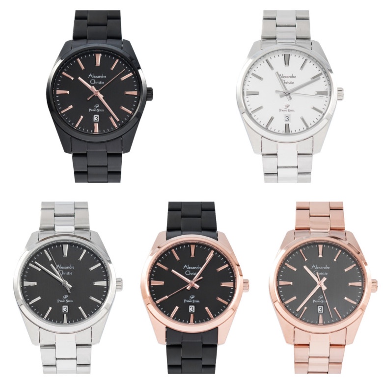[Free Baterai] JAM TANGAN PRIA ALEXANDRE CHRISTIE AC 1035 / AC1035 ORIGINAL GARANSI RESMI 1 TAHUN