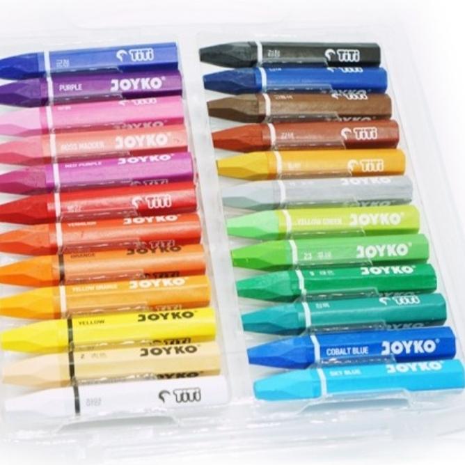 

Flash Sale Crayon / Oil Pastel Titi Joyko 24 Warna マ