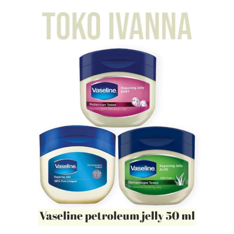 Vaseline Repairing Petroleum Jelly Lotion Original Pure / Baby 50mL