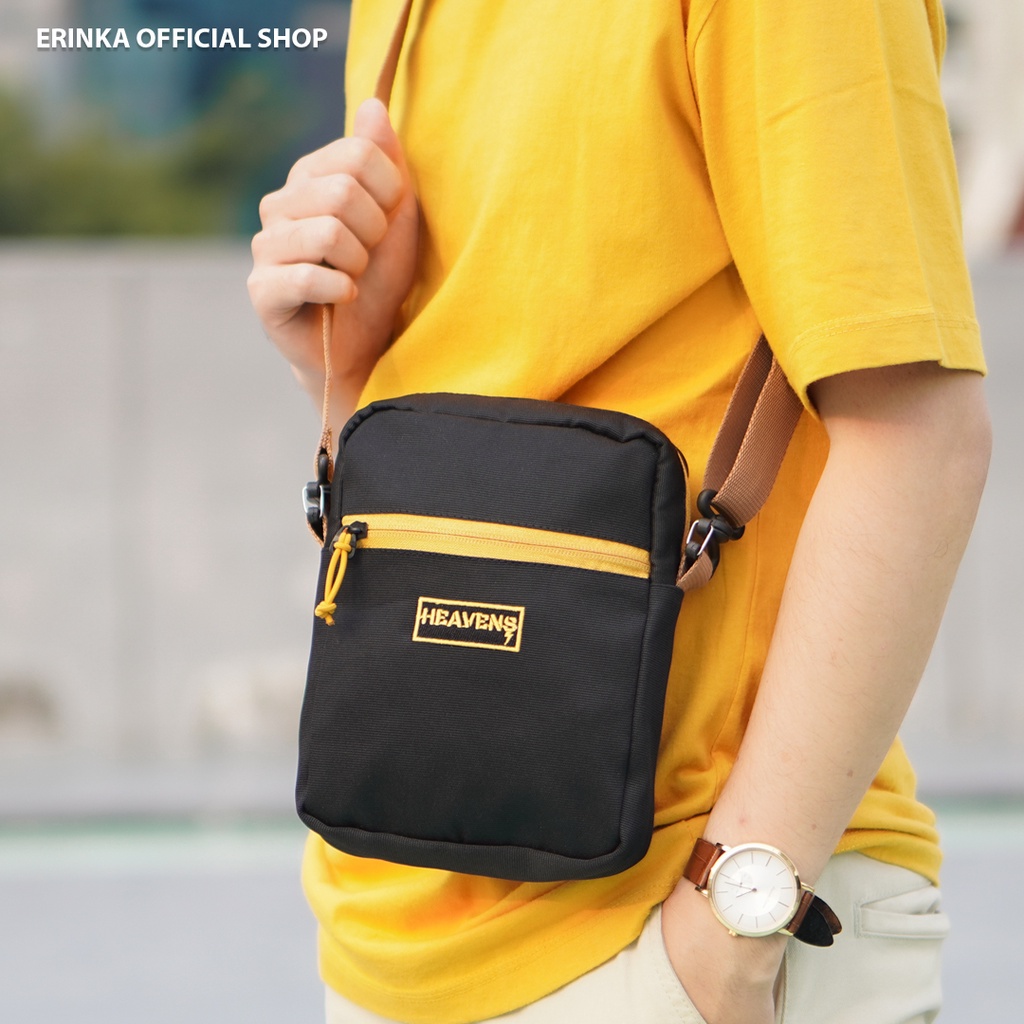 Heavens.bag Slingbag mini distro Heavens original - Tas Selempang Pria Casual Pouch Bag