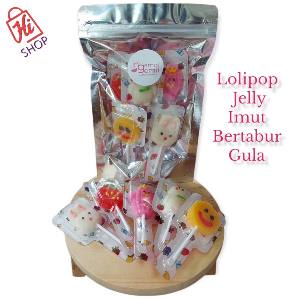 

Lolipop Jelly Imut Bertabur Gula Sugar Lolipop Kualitas Premium