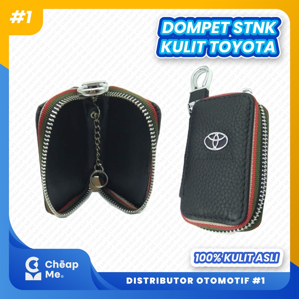 Dompet Kunci Kulit TOYOTA / Dompet STNK Mobil