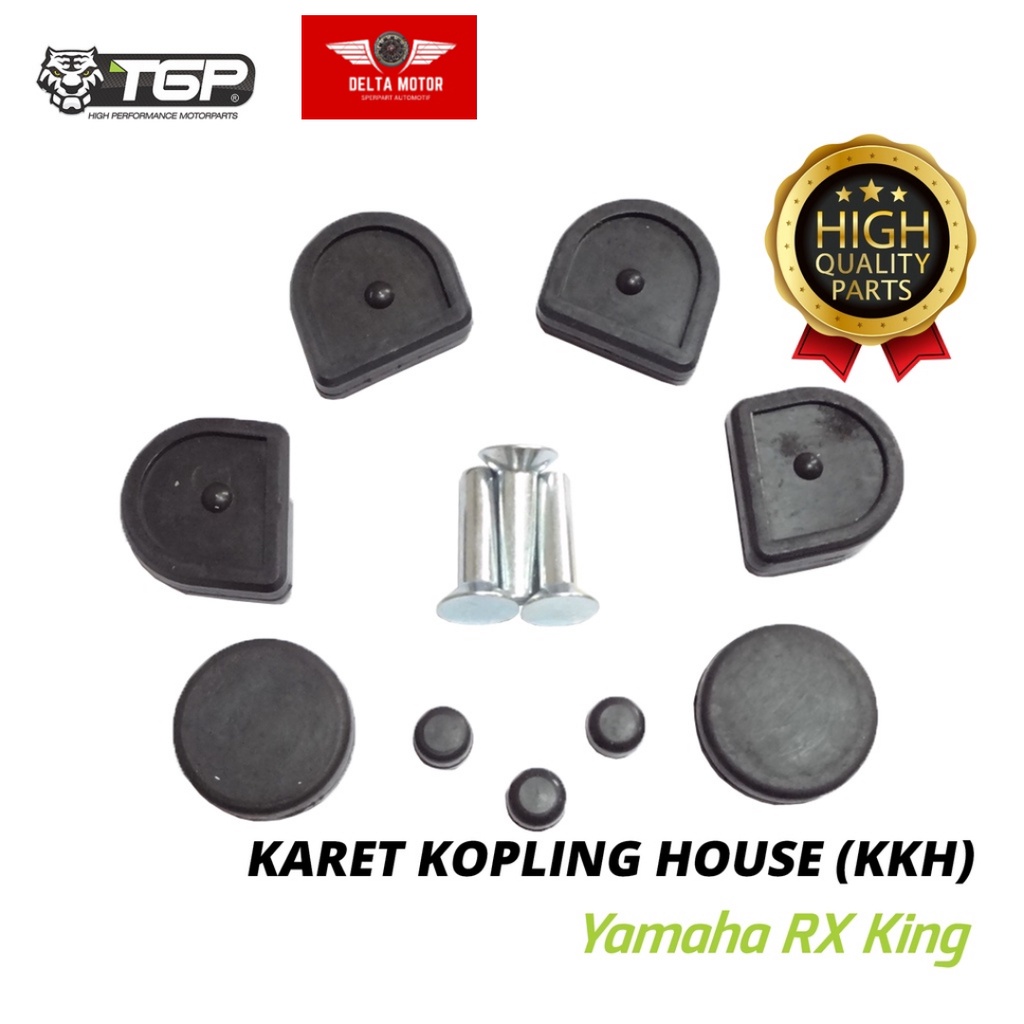 Dumper Karet Kopling Set Plus Paku Tgp Rx King Cobra Rxk Rxs RxSpesial