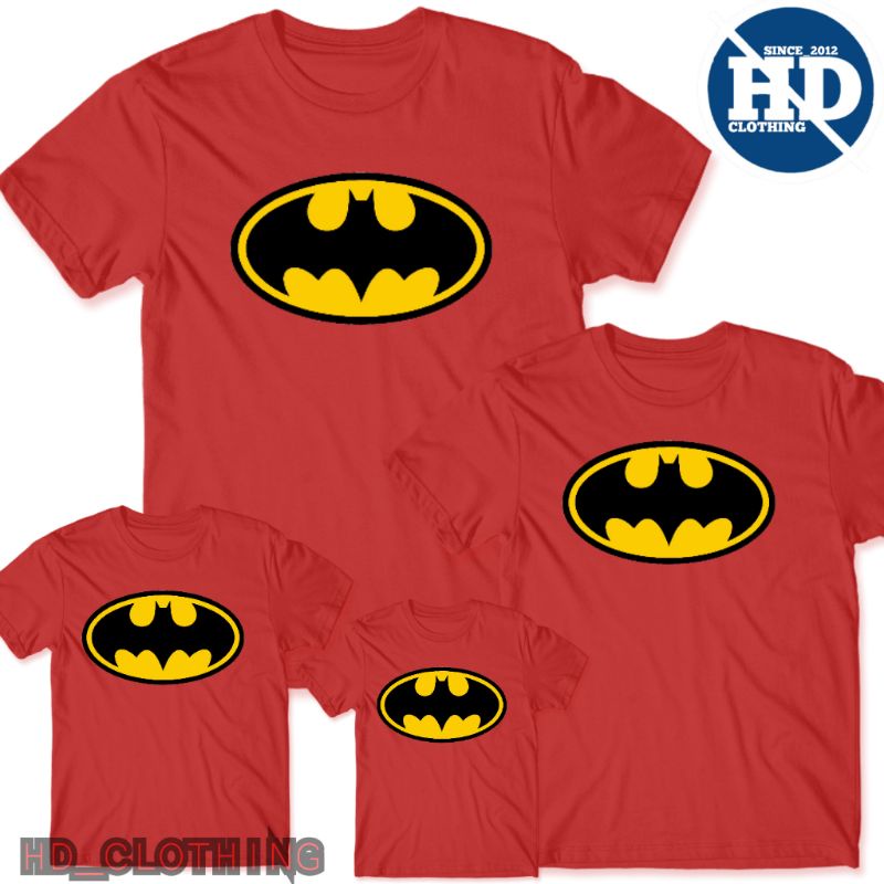 KAOS ANAK BATMAN PUTIH SUPERHERO