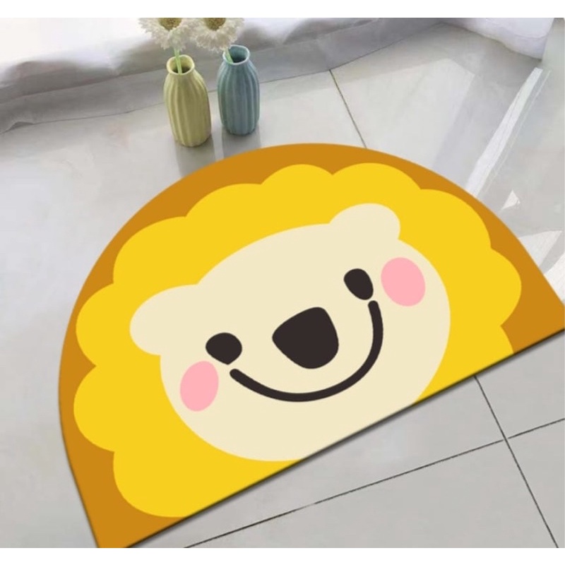 HIMARKET KESET KAKI ANTI SLIP ESTETIk KARAKTER 40x60cm HOME DEKOR KESET KAMAR MANDl