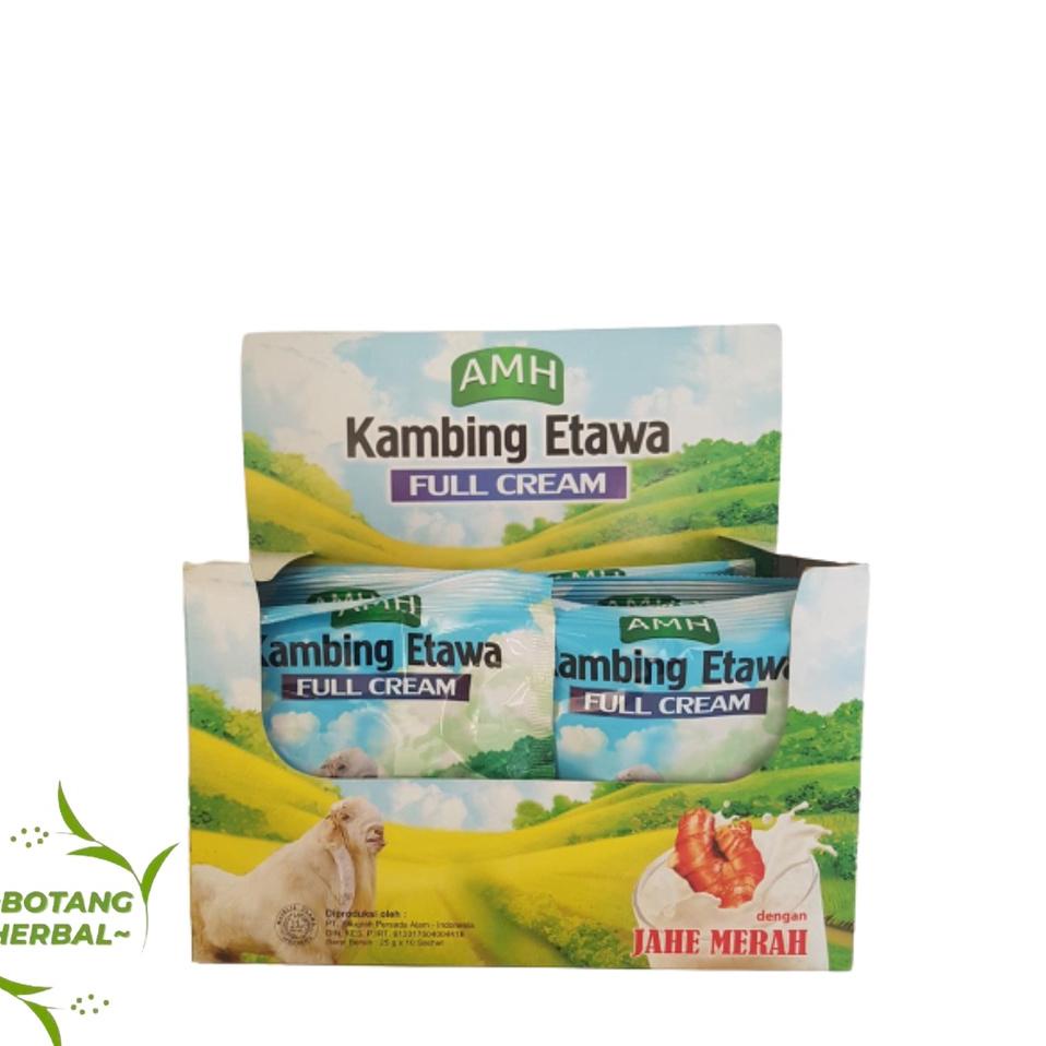 

✨MEGA ⚡ALE✨ Susu kambing etawa AMH plus JAHE merah asli Kemasan Box / SUSU KAMBING AMH + JAHE