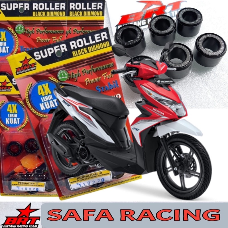 BRT RACING ROLLER BEAT STARTER HALUS. BRT RACING ROLLER SCOOPY ESP 8 9 10 11 13 GRAM BRT ORIGINAL RA