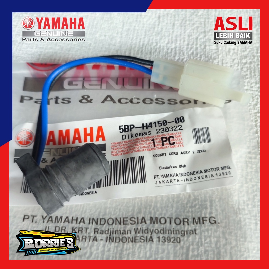 socket soket fitting fiting lampu senja rxking rx king scorpio original ygp 5bp-h4150-00