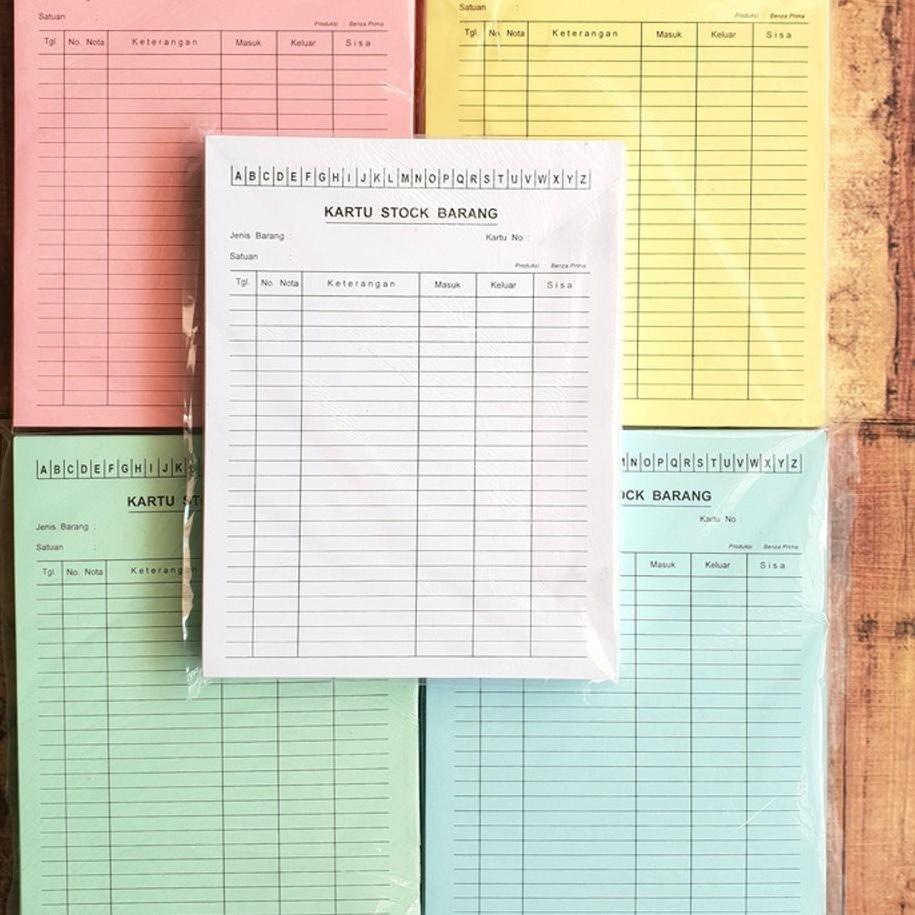 

■■■ Kartu Stok Barang isi 100 lembar