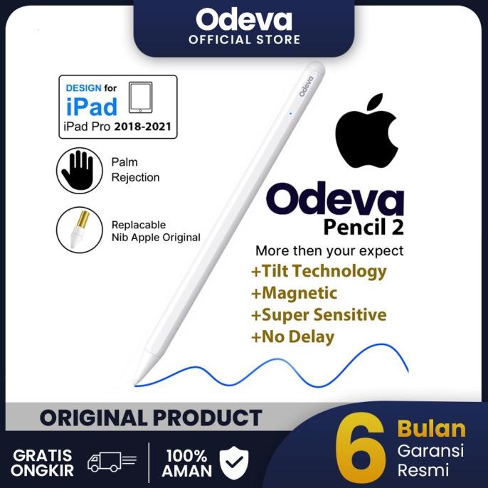 Odeva Apple Pencil 2 Original BNIB Stylus Ipad (NEW GEN)