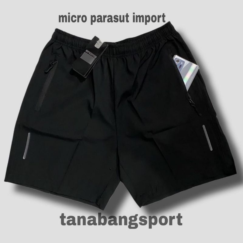 Celana pendek olahraga pria GYM jogging badminton running futsal/celana olahraga bahan micro pearasut import/celana olahraga pria wanita