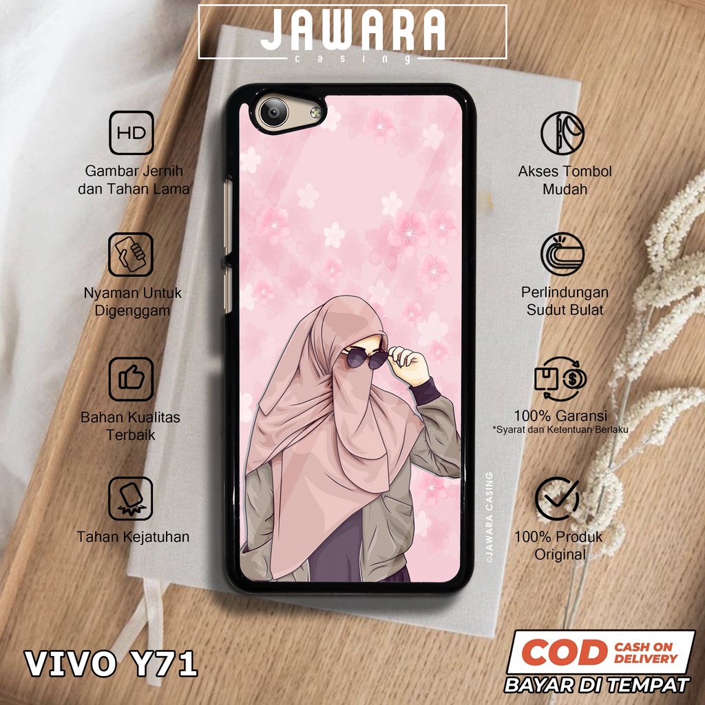 Case Vivo Y71 Case Hp Vivo Y71 Premium Glossy Case [HJB1] Jawara Casing Vivo Y71 Casing Hp Aesthetic