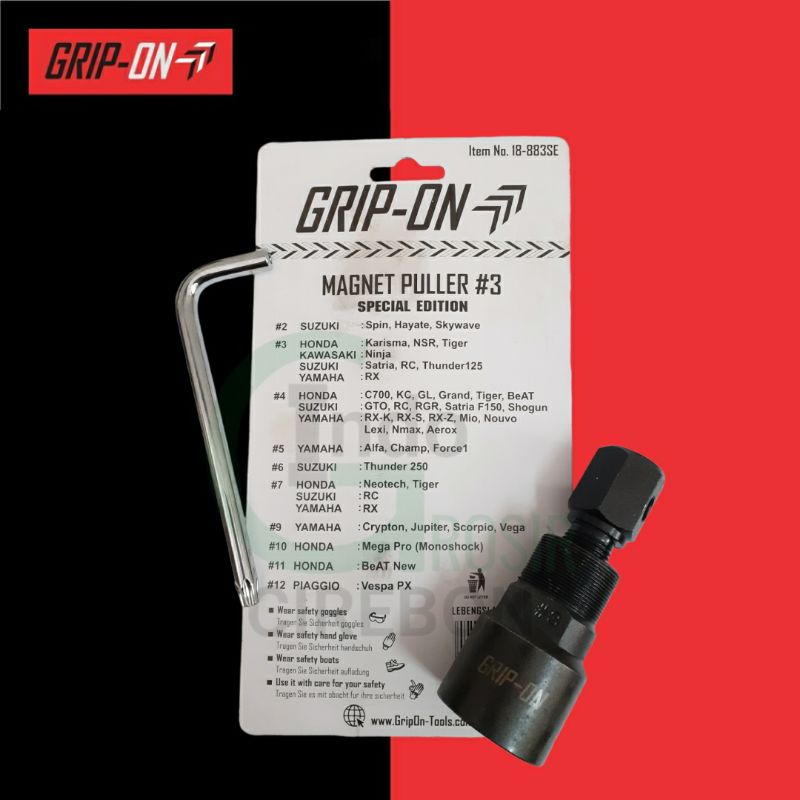 GRIP ON Magnet Puller No.4 Treker Magnet #4 Spesial Edition