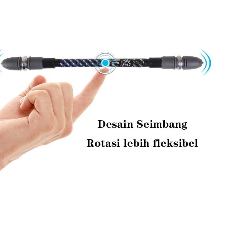 

(I(79)✓) 丨Warna Acak丨Pen Gel Berputar/Twirling Spinning Pen/Finger Playing Spinning Pen banyak diminati