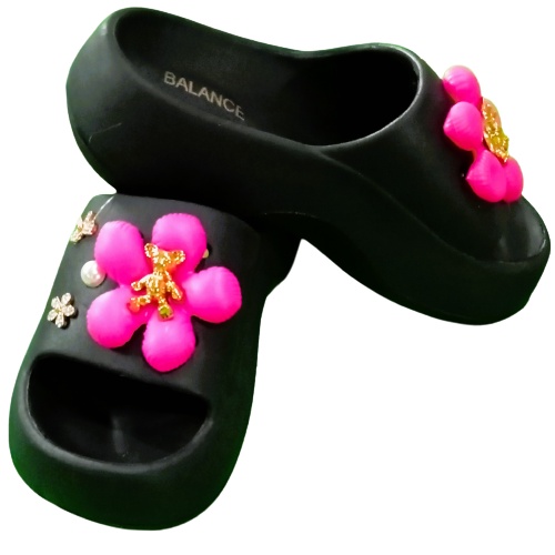 Sandal Karet Jelly Wedges Wanita import Model Terbaru Original Kekinian by AGUNG STYLE Balance 7002-A15 BEAUTY GREEN