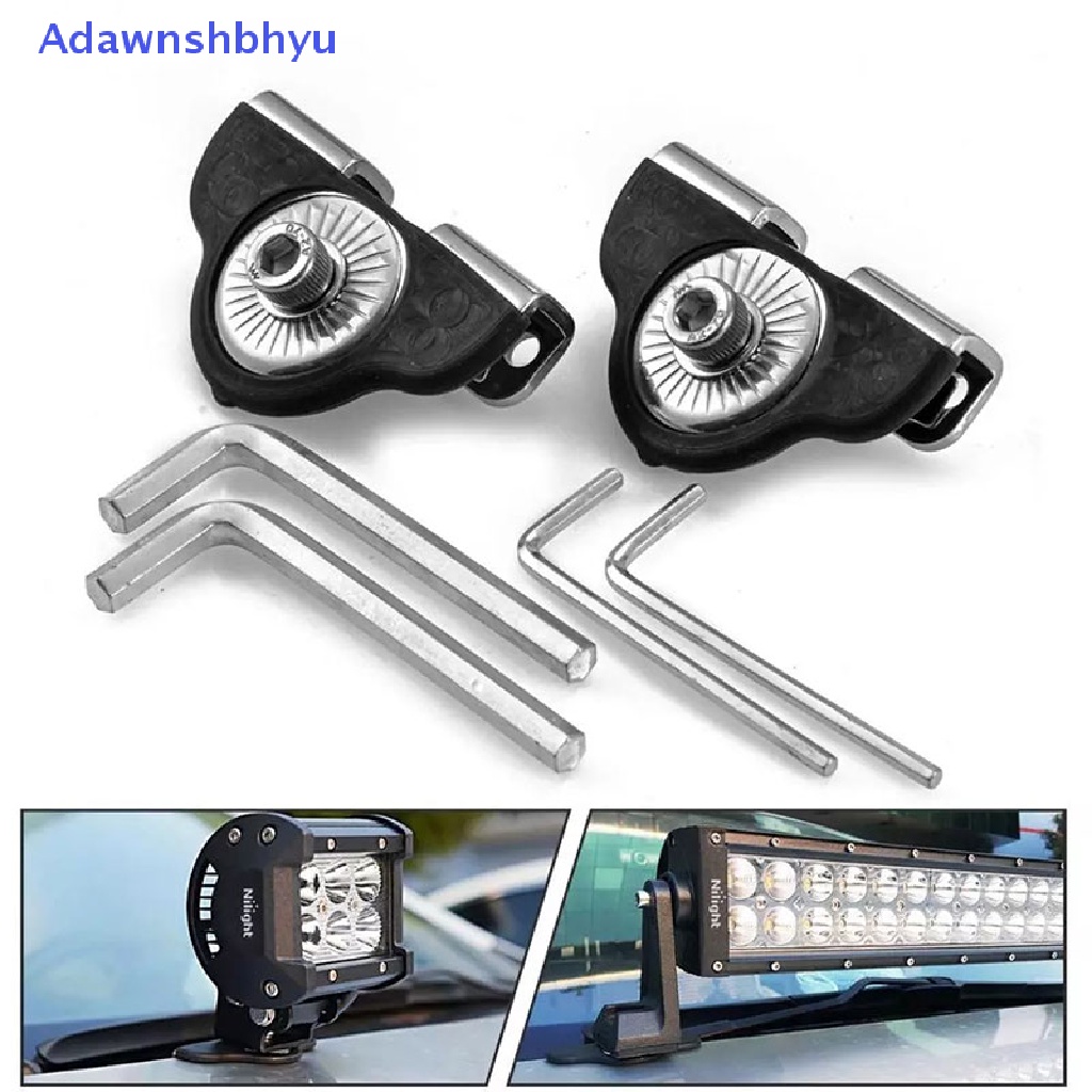 Adhyu Car Auto Engine Hood Holder Offroad SUV Lampu Kerja Bar Moung Jepit ID