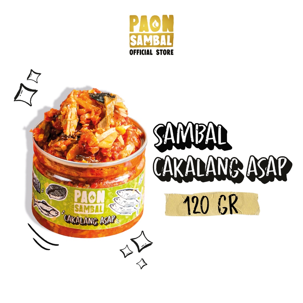 

Paon Sambal Cakalang Asap 120 gram / Sambel Cakalang
