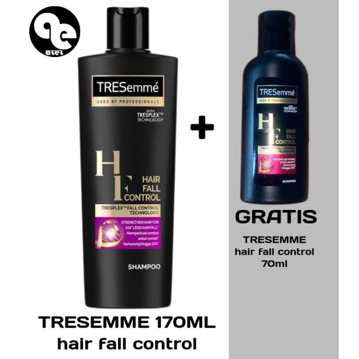 TRESEMME SHAMPOO 170ML HAIR FALL CONTROL + TRESEMME SHAMPOO 70ML