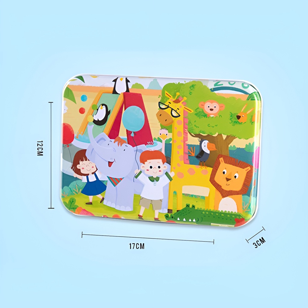 Metal Box 120pcs | Mainan Puzzle Edukasi Anak Kayu | Mainan Terbaru 2023 | Mainan Edukasi Anak Perempuan 2-3-4-5-6 Tahun