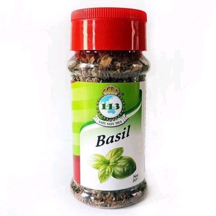 

Basil 113 Daun Basil Kering 20gr Bumbu