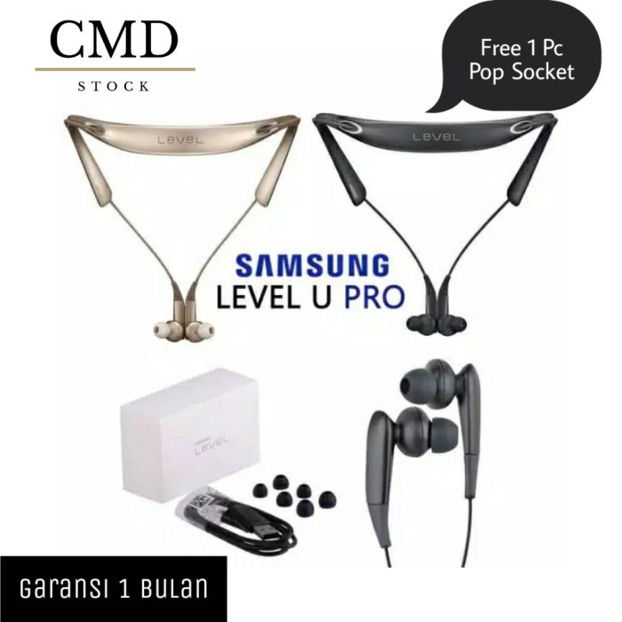 Samsung Level U Pro Headset Bluetooth Samsung Wireless Earphone - Putih