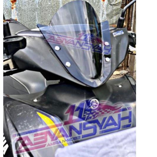 ➫➻❀✺ VISOR AEROX155 NEW SPORTY JENONG. WINDSHIELD AEROX NEW/OLD JENONG SPOSRTY Ready