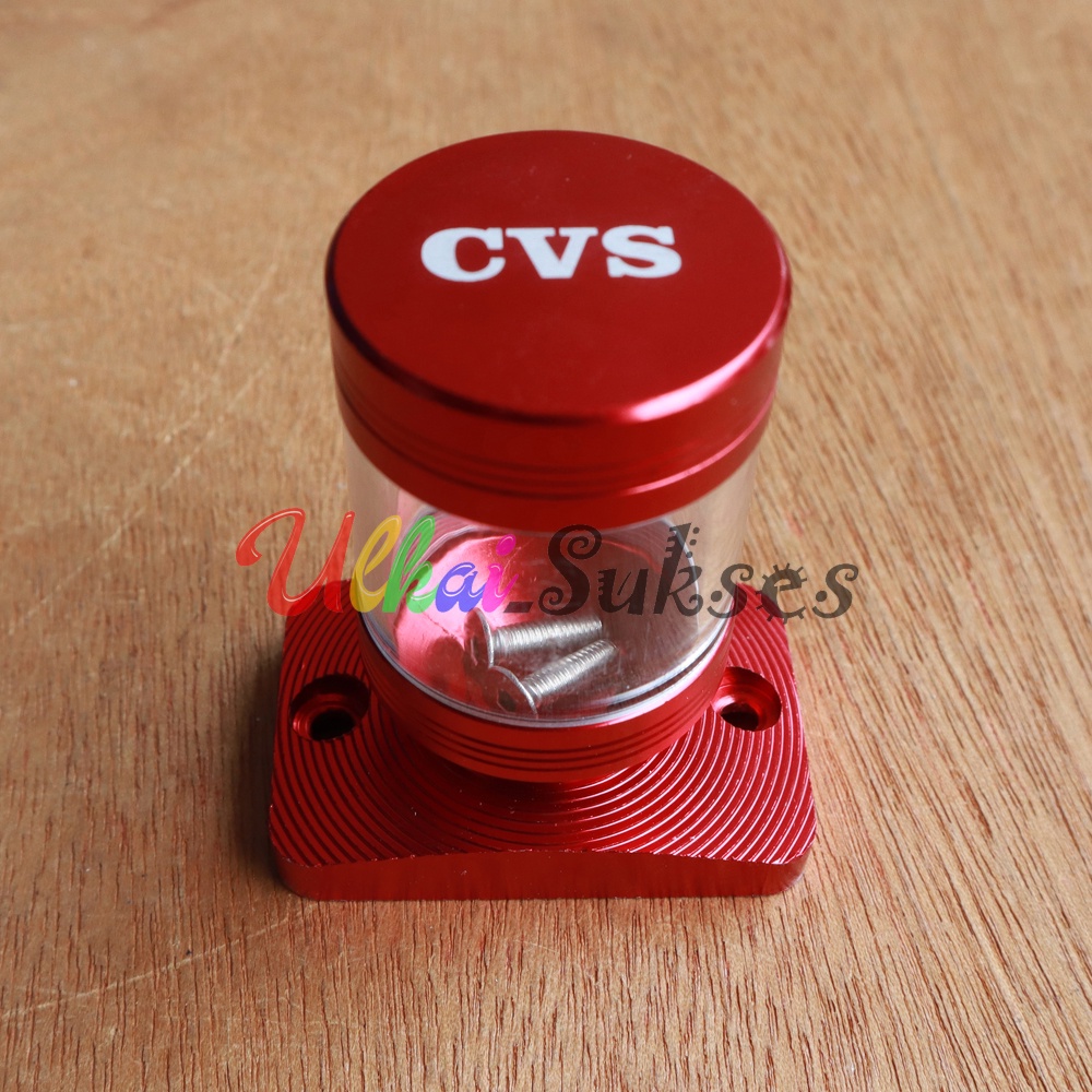 Tutup Minyak Rem Atas Motor Model Stampel Kaca CNC Transparan Tutup Minyak Rem Lubang Baut Tengah Va