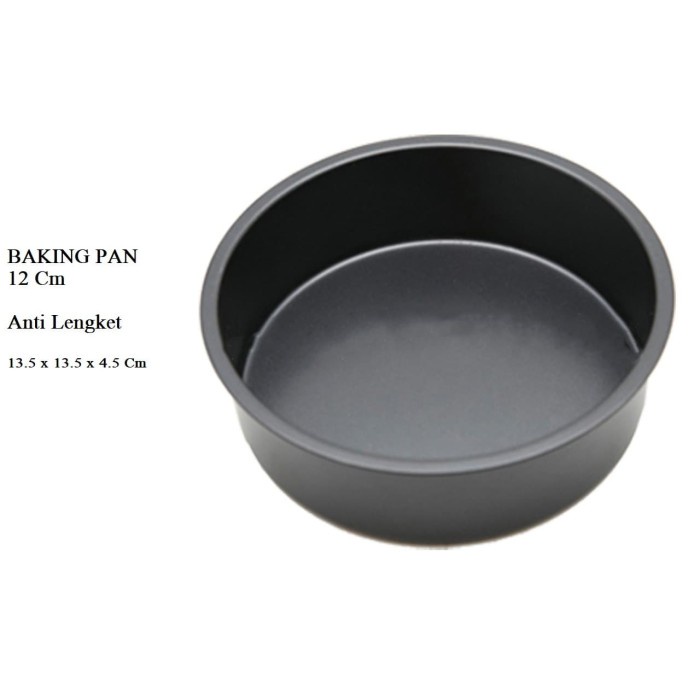 Baking Pan Teflon Anti Lengket 12 Cm #Original